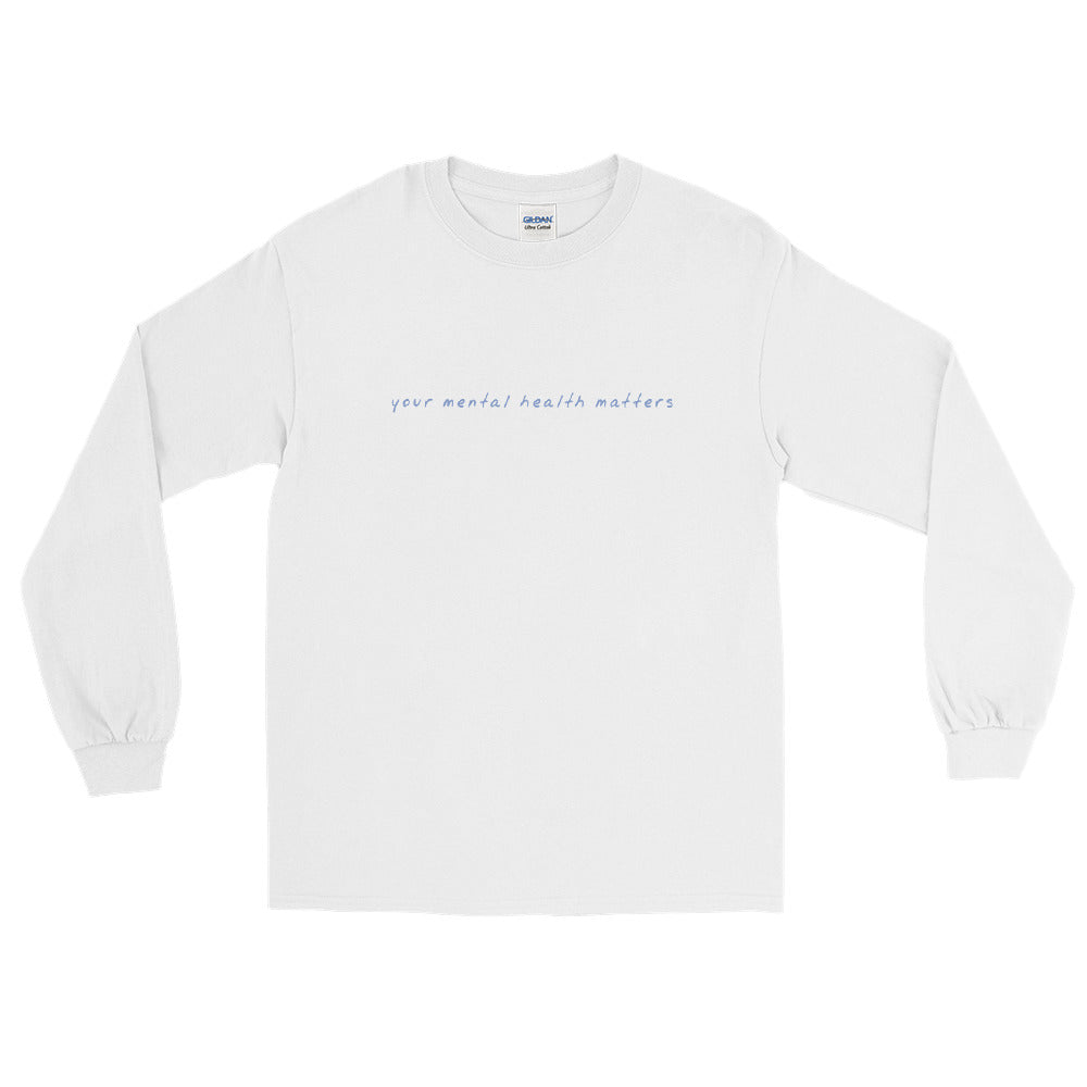 Respect Your Mental L/S T-Shirt (Chalk) $47