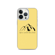 Load image into Gallery viewer, Life Is Worth The Climb - iPhone Case
