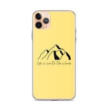Load image into Gallery viewer, Life Is Worth The Climb - iPhone Case
