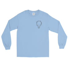 Load image into Gallery viewer, Be A Light In The Darkness - Long Sleeve T-Shirt in Light BlueColor
