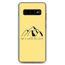 Load image into Gallery viewer, Life Is Worth The Climb - Samsung Phone Case

