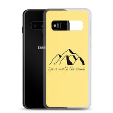 Load image into Gallery viewer, Life Is Worth The Climb - Samsung Phone Case
