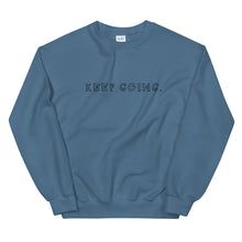 Load image into Gallery viewer, Keep Going Sweatshirt in Indigo color
