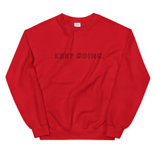 Load image into Gallery viewer, Keep Going Sweatshirt in Red color
