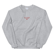 Load image into Gallery viewer, Love Is Patient Love Is Kind Embroidered - Sweatshirt
